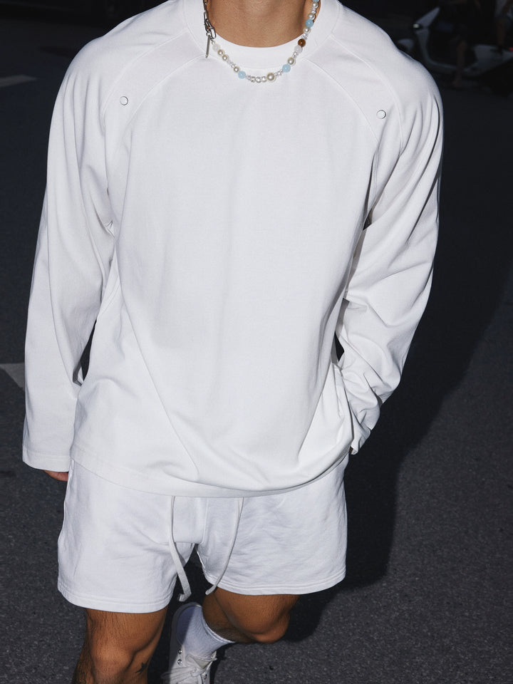 Raglan Sleeve Bottoming Shirt