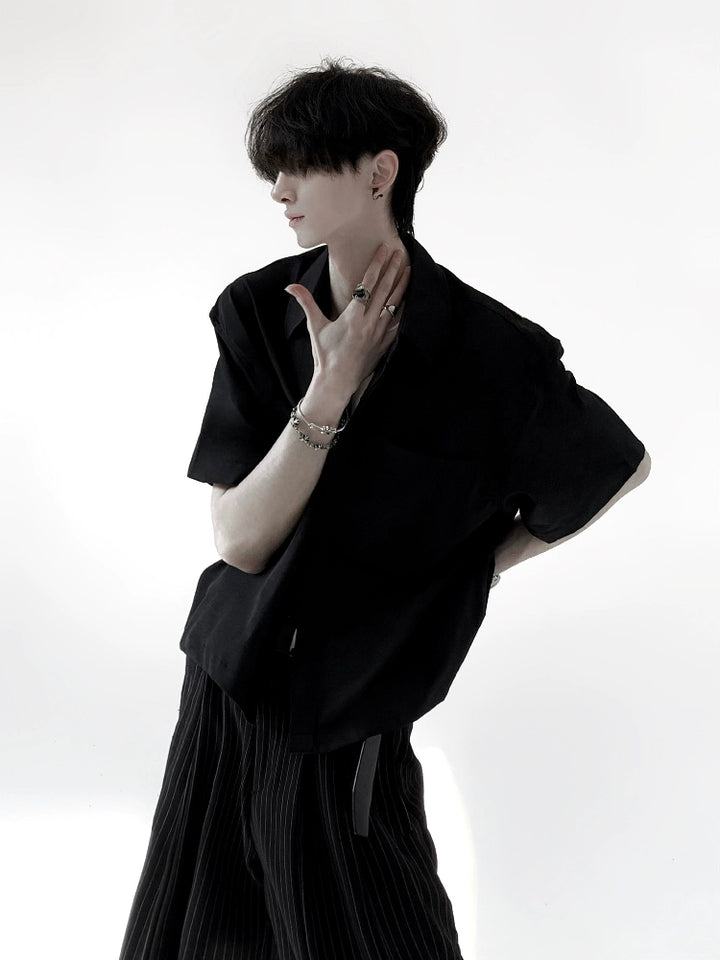 Minimalist Boxy Short Sleeve Shirt