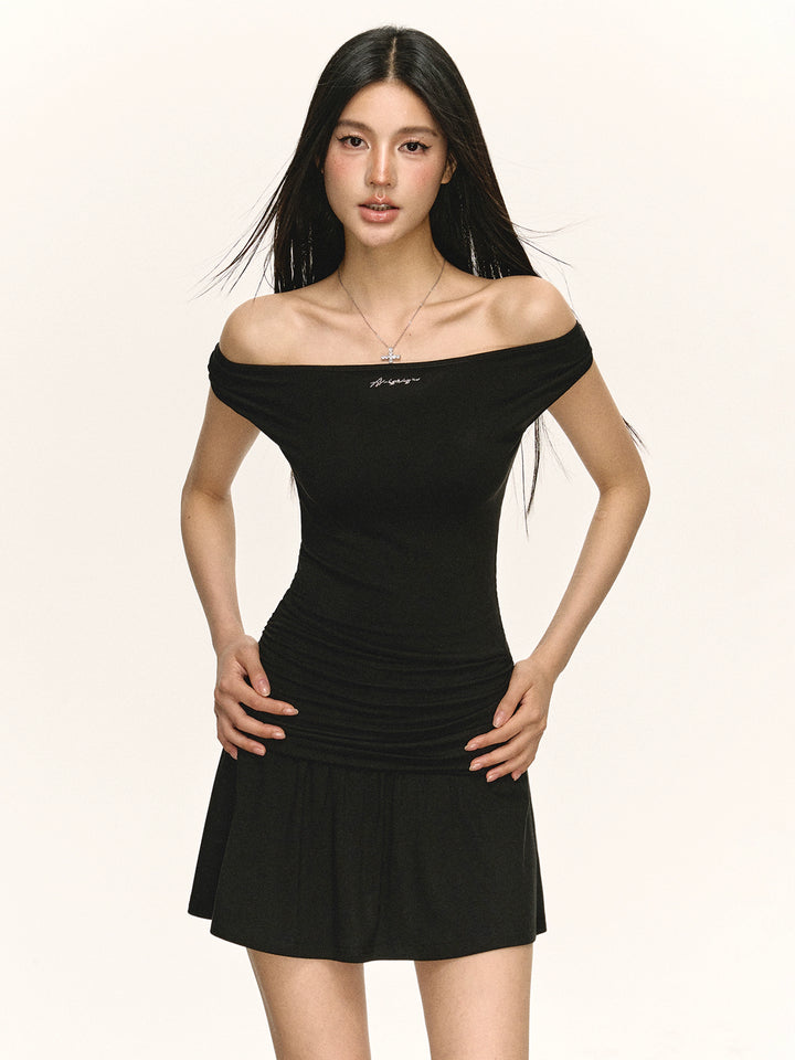 Off Shoulder Slim Fit Sundress