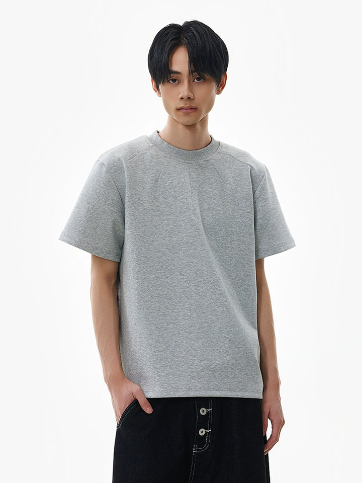 Basic Solid Color T-shirt