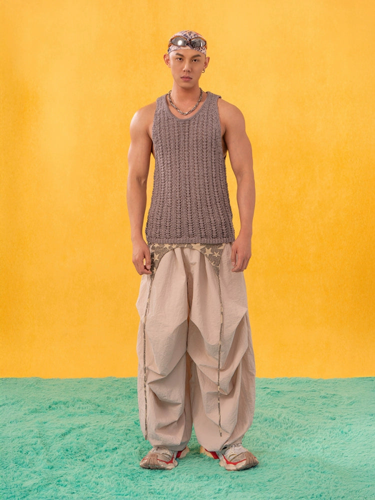 Mesh Knitted Loose Breathable Sports Vest