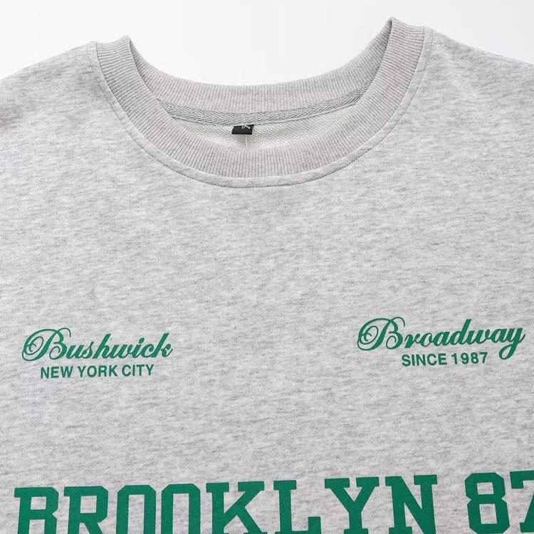 Printed Flannel Sweater and Shorts