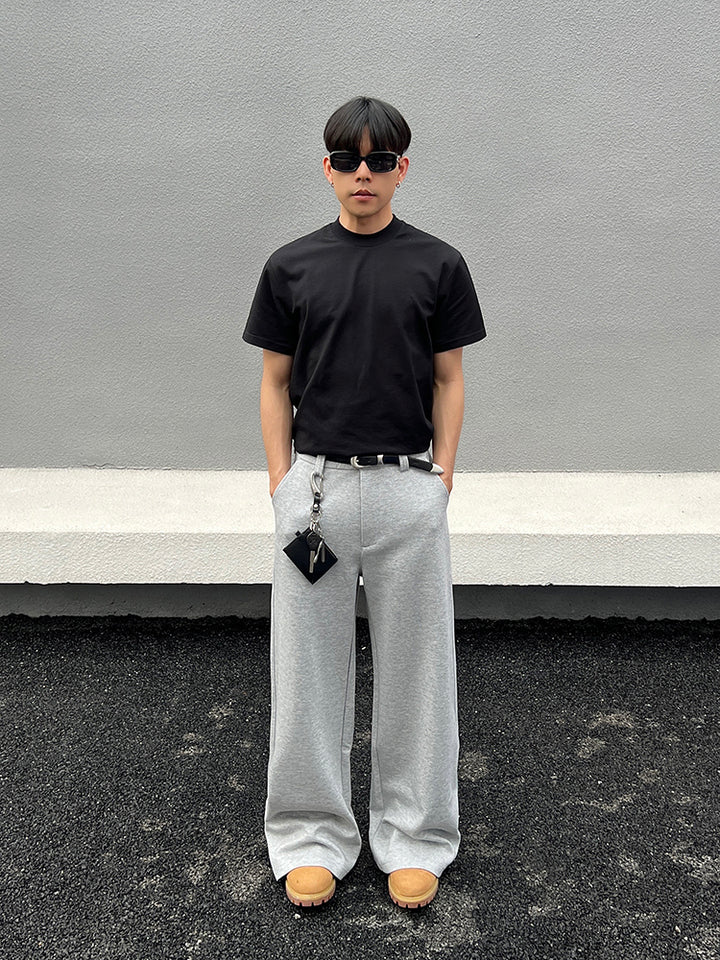 Linen Loose Fit Straight Casual Pants