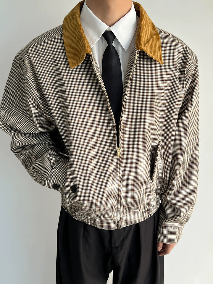 Corduroy Lapel Cleanfit Jacket