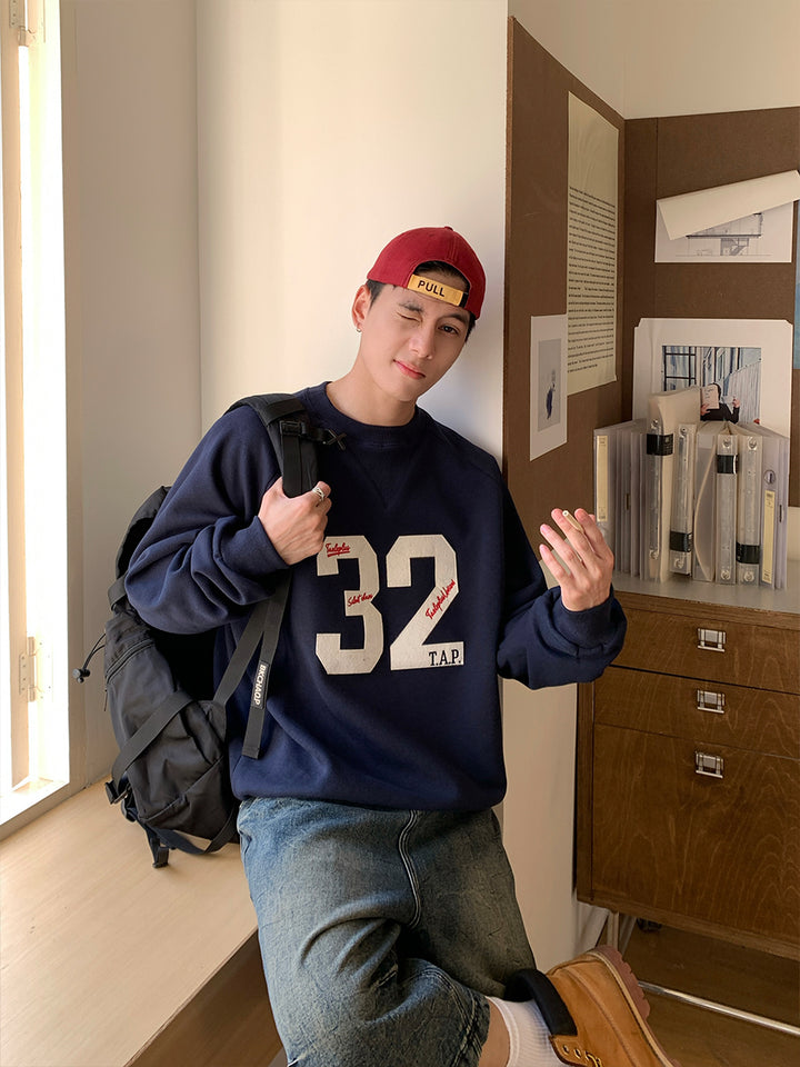 Graphic Long-Sleeve Sweatshirt