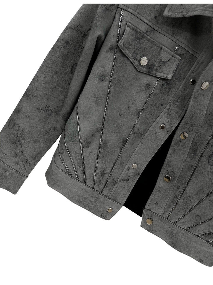 Wide-Leg Pants and Short Jacket