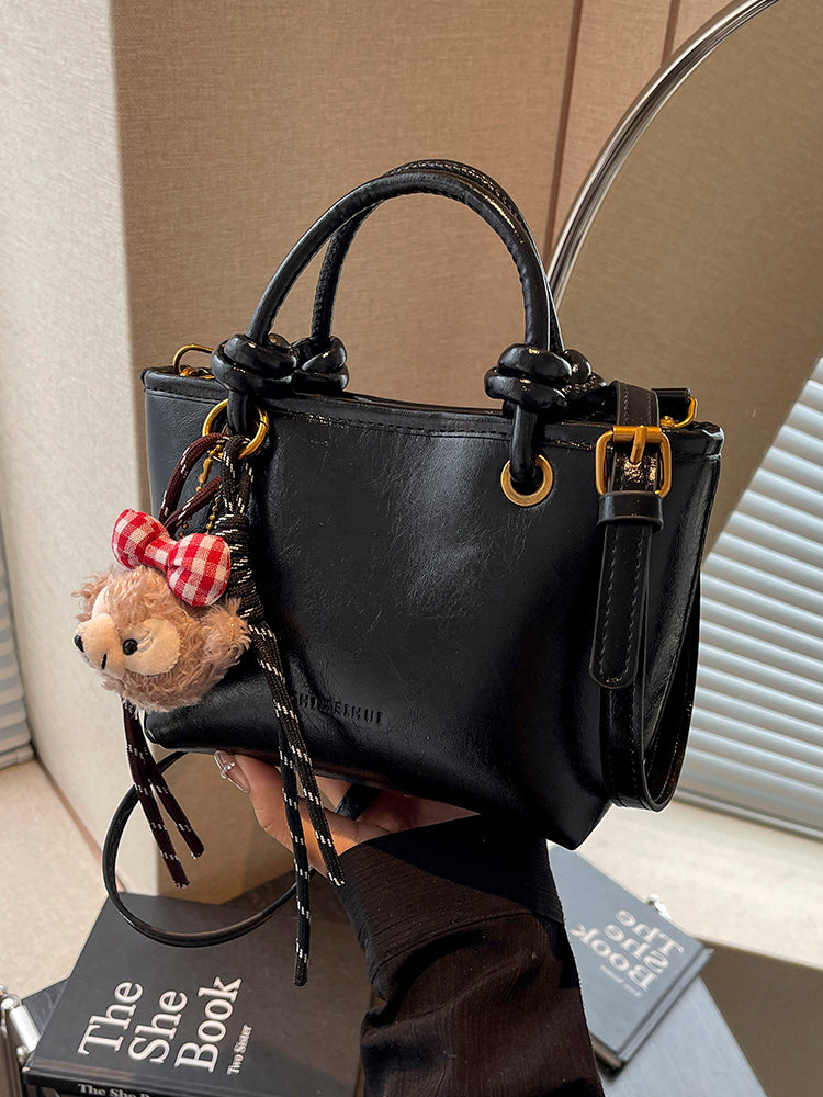 Stylish Crossbody Bucket Handbag