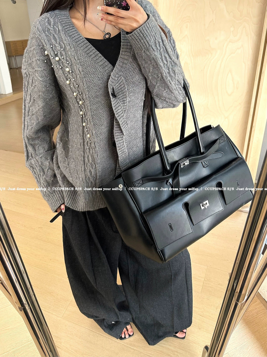 Parels Kabelbrei Sweater