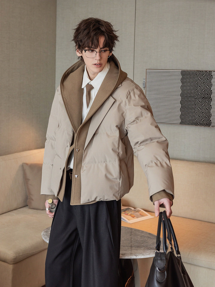 Hooded Insulated Cotton Jacket