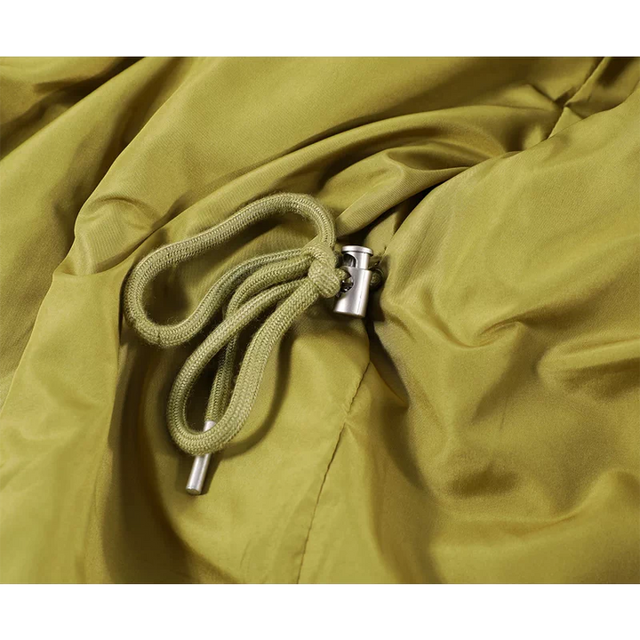 Loose Mid-Length Knitted Wool Coat