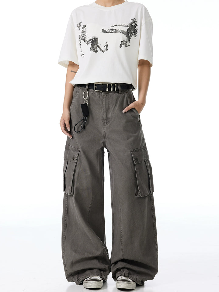 Vintage Loose Cargo Pants