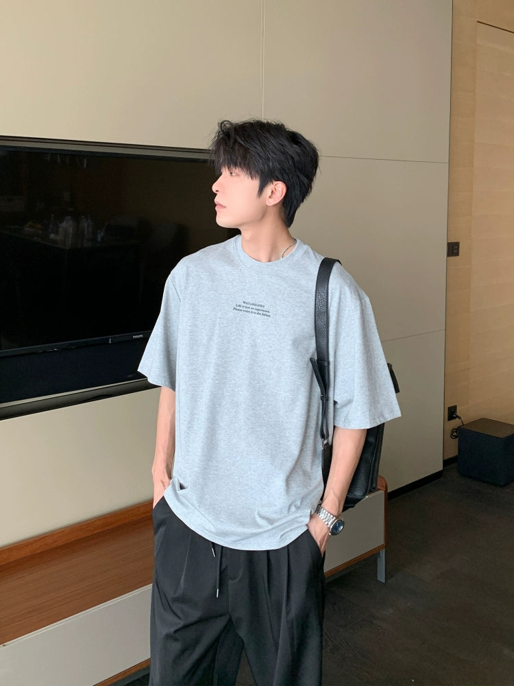 Moisture-Wicking Loose Fit Short Sleeve T-shirt