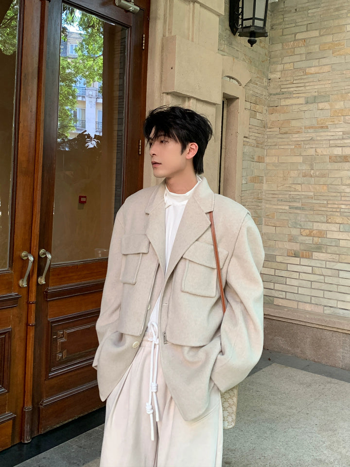 Double-Faced Wool Vest