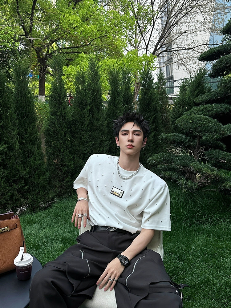 Cotton Short Sleeve Loose Fit Pullover