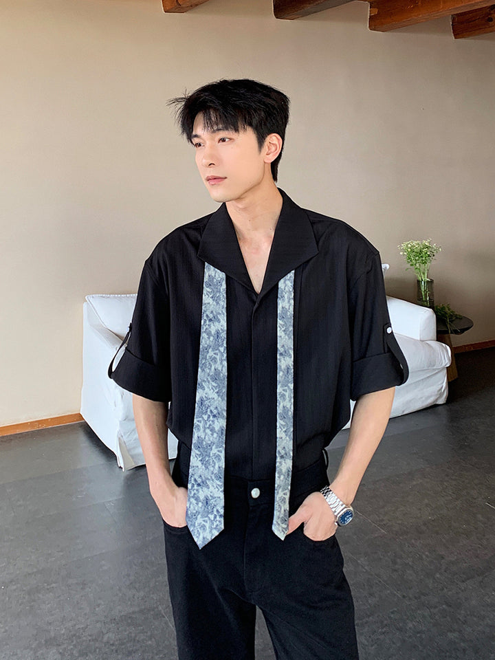 Short-Sleeve Non-Iron Casual Shirt