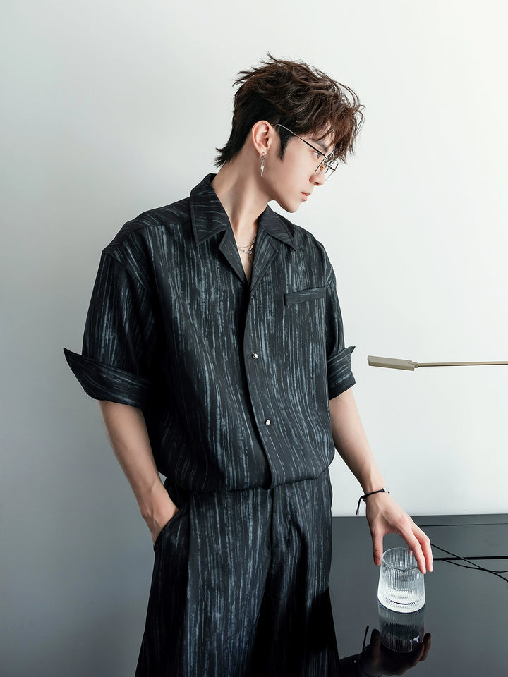Cuban Collar Shirt and Pants