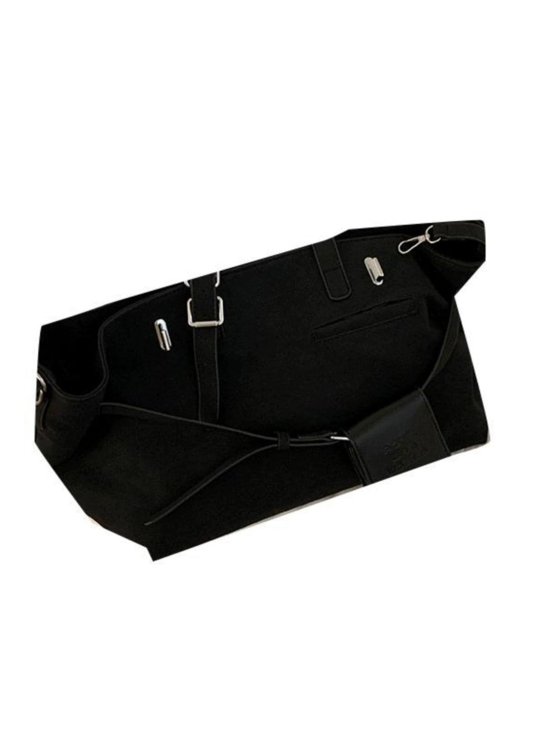 PU Crossbody Tote Bag
