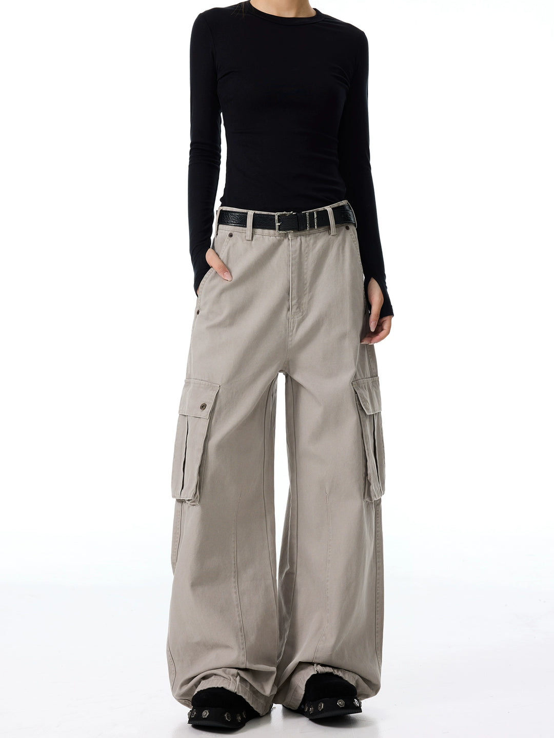 Vintage Loose Cargo Pants