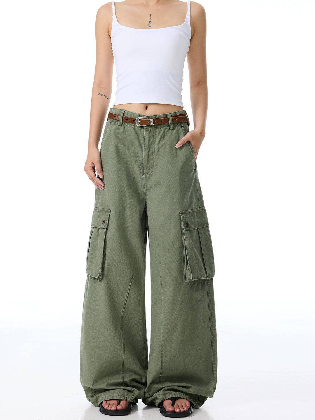 Vintage Loose Cargo Pants