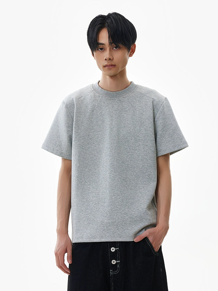 Basic Solid Color T-shirt