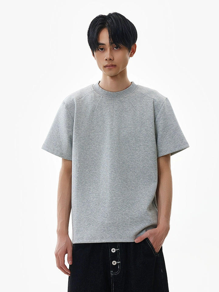 Basic Solid Color T-shirt