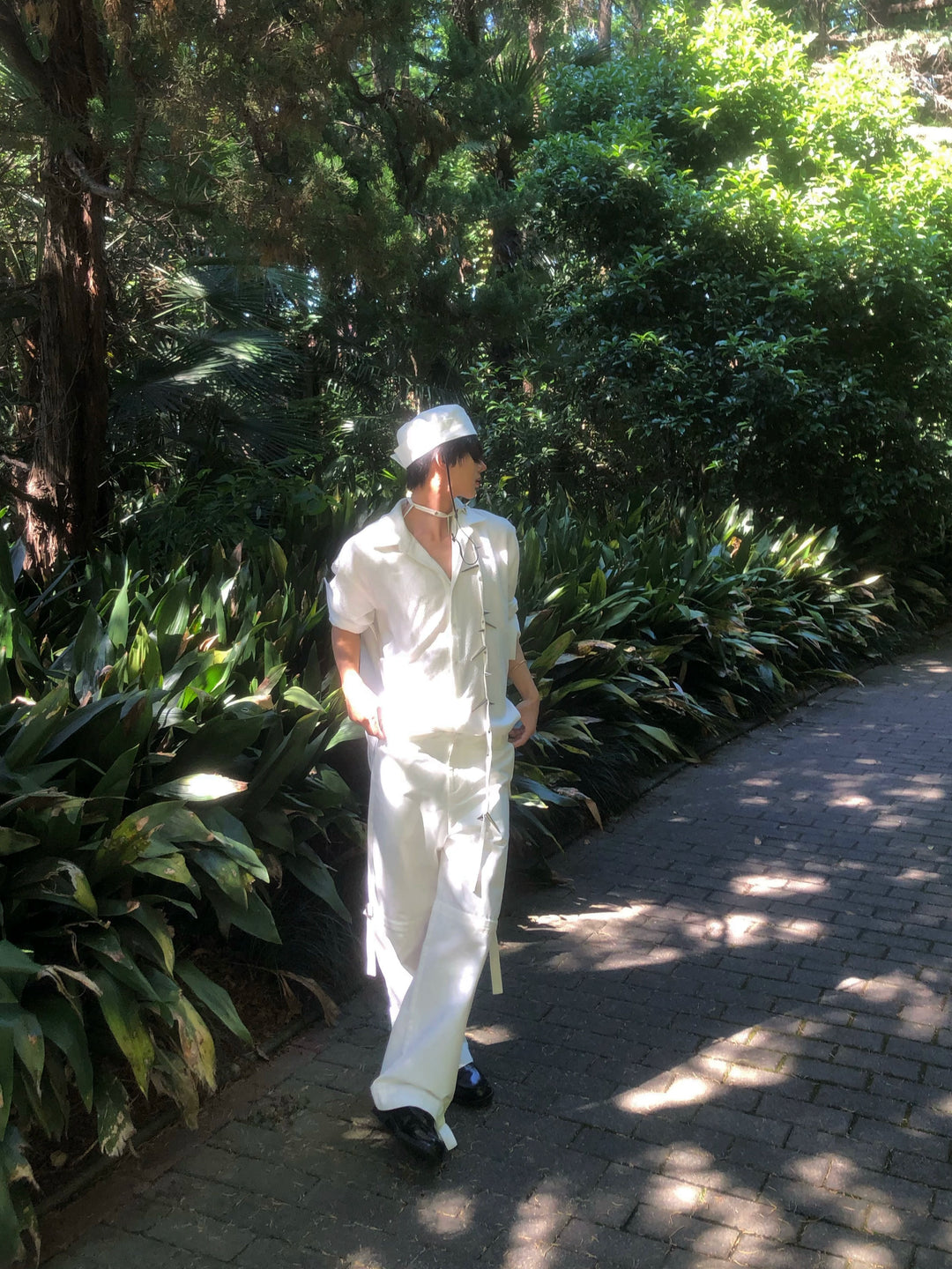 Rivet Detail Loose Fit Long-Sleeve Shirt