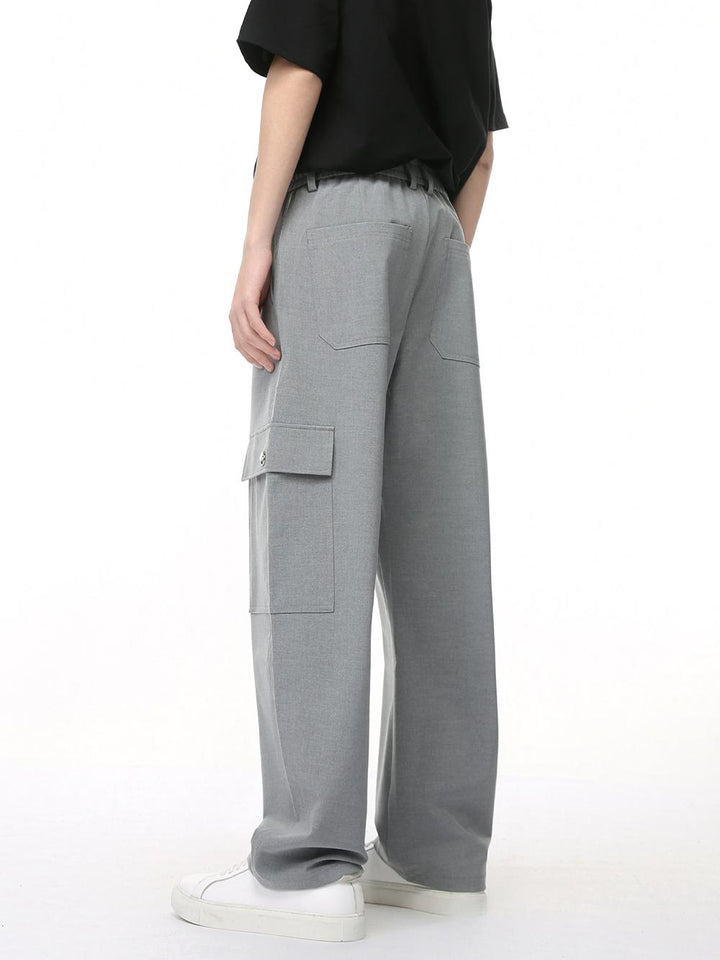 Pantaloni da lavoro con vita elastica e più tasche