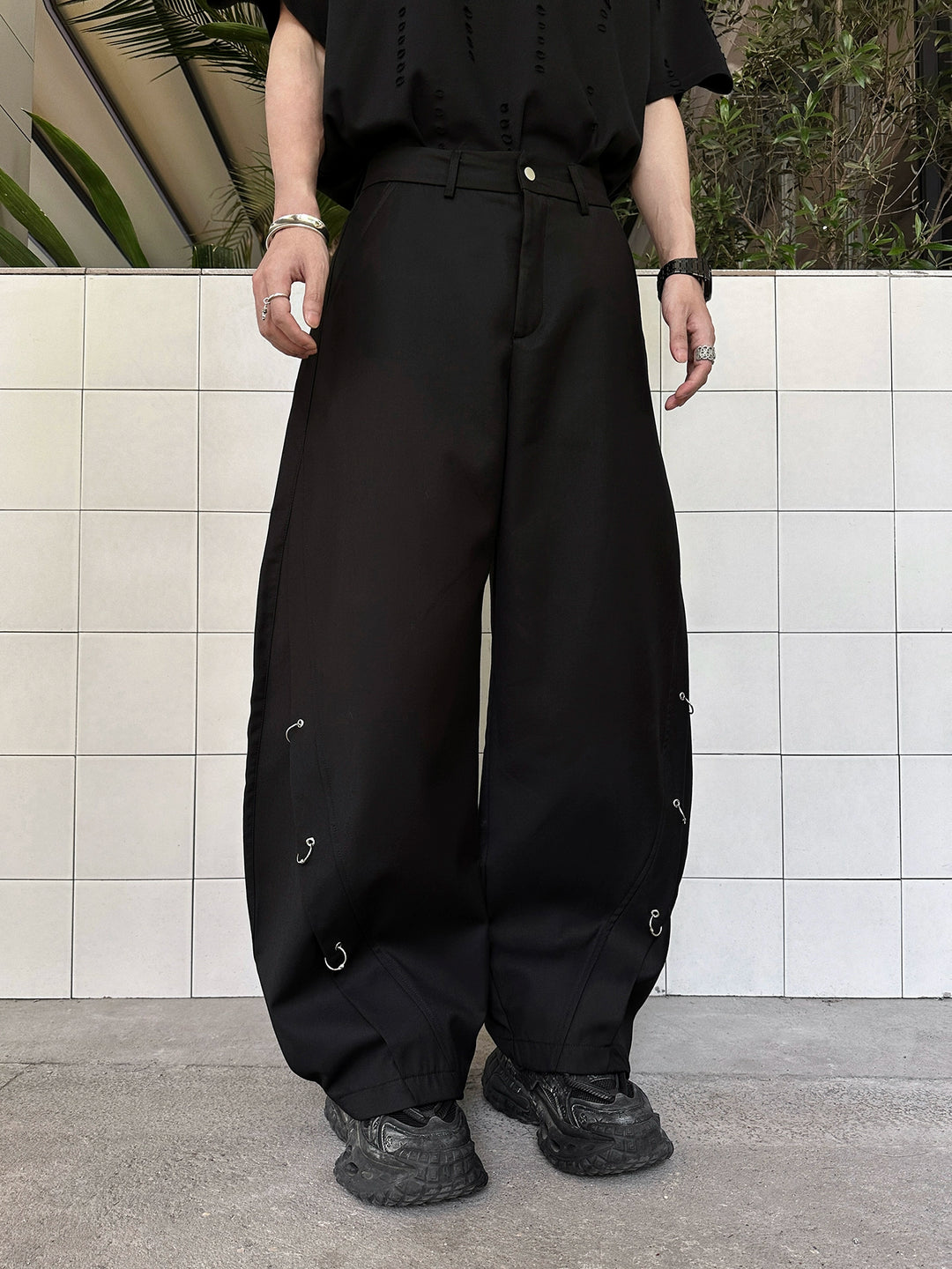 Loose Straight Fit Casual Street Pants