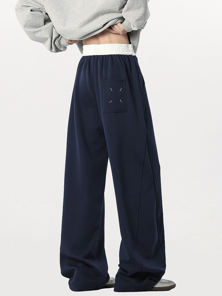 Wide-Leg Casual Sports Pants
