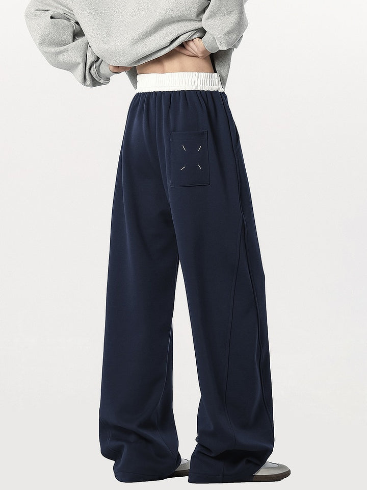 Wide-Leg Casual Sports Pants