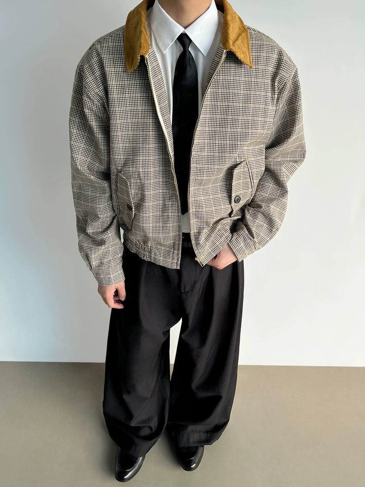 Corduroy Lapel Cleanfit Jacket
