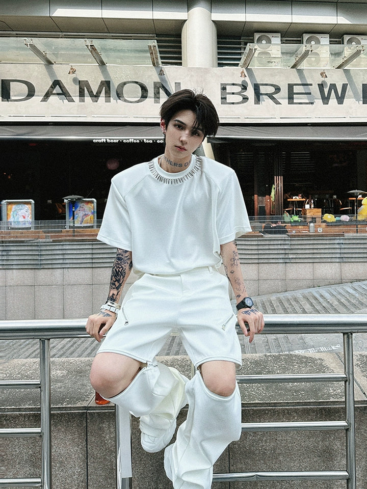 Short Sleeve Cotton Loose Fit T-Shirt