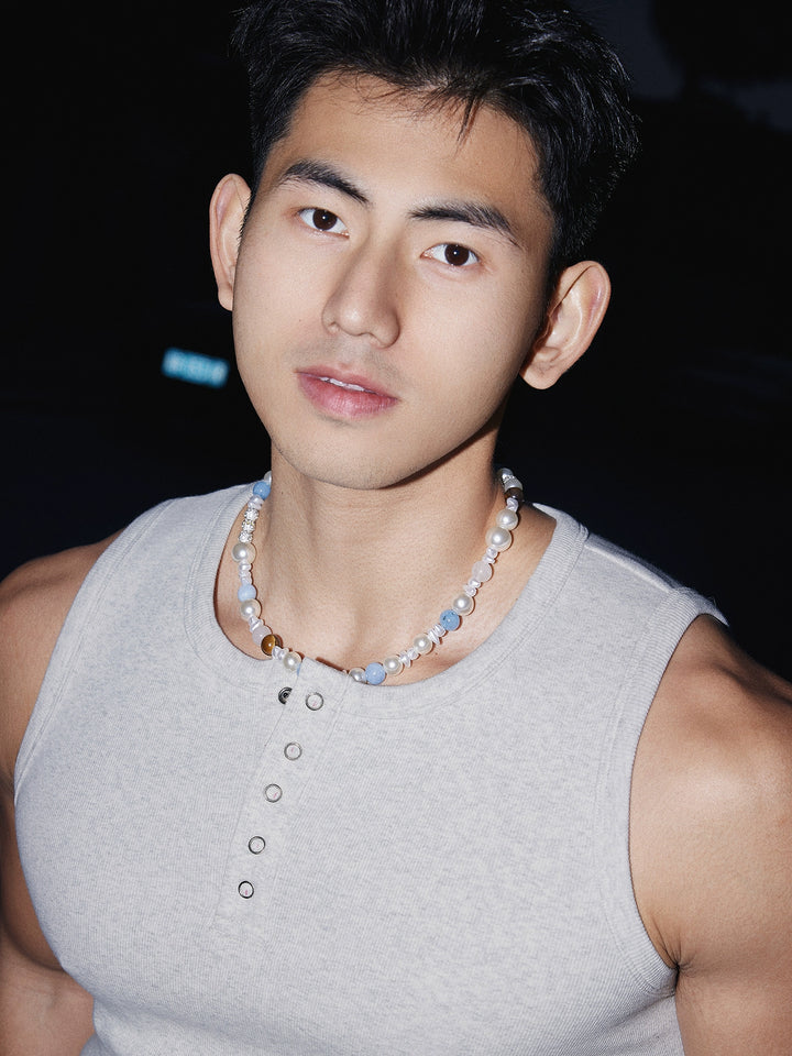 Henry Collar Street Style Sports Vest