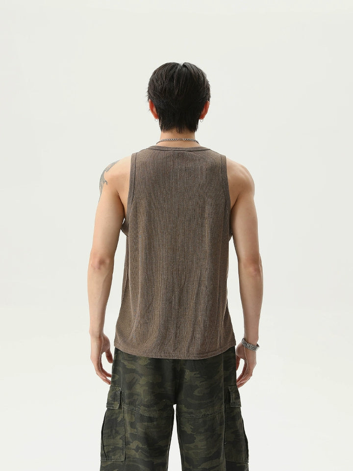 Sleeveless Loose Fit Tank Top