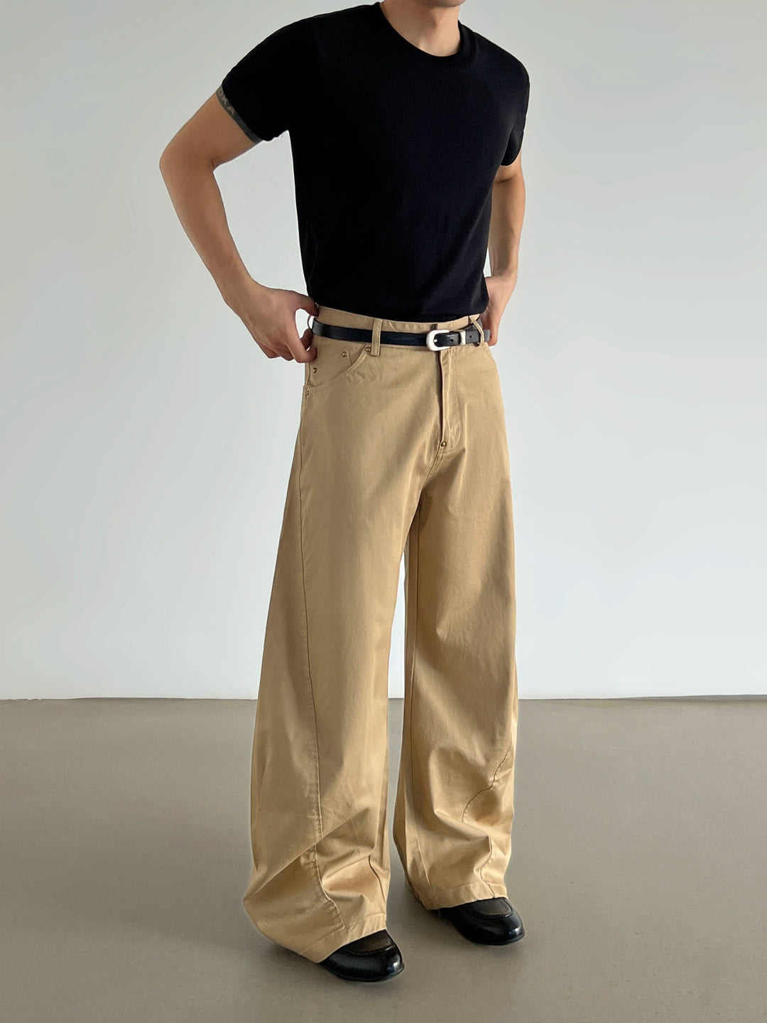 Straight Leg Loose Fit Casual Pants