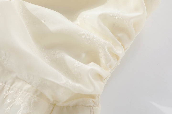 Pleated Suspender Midi Dress