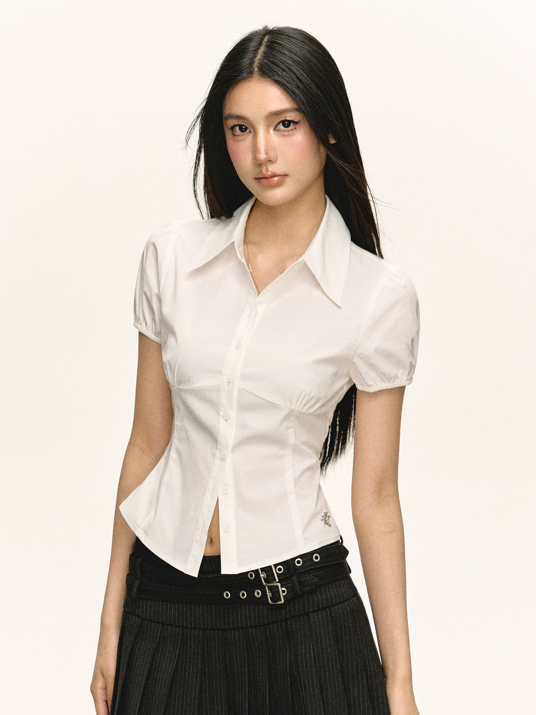 Short Sleeve Button-Up Shirt