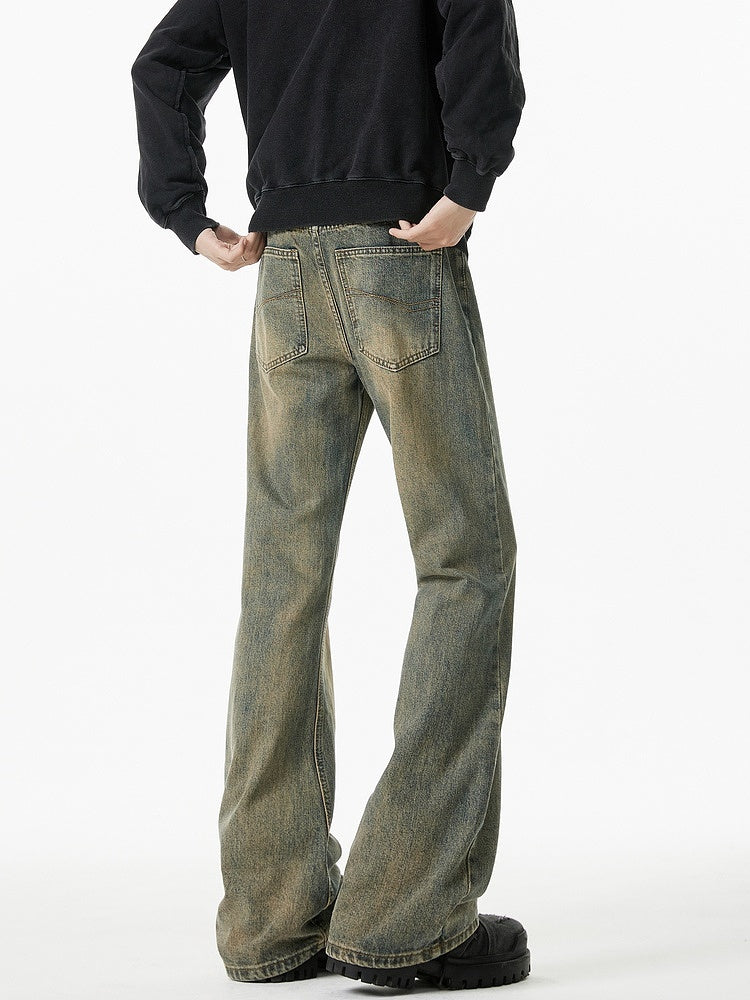 Retro Flared Løse Fit Jeans