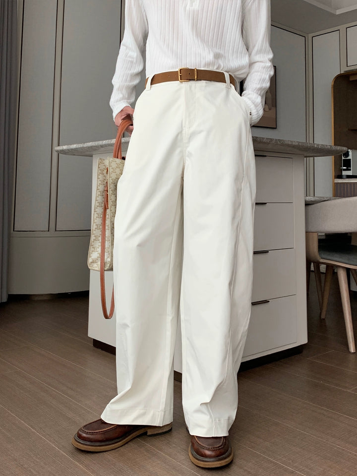 Wear-Resistant Loose Wide-Leg Casual Pants