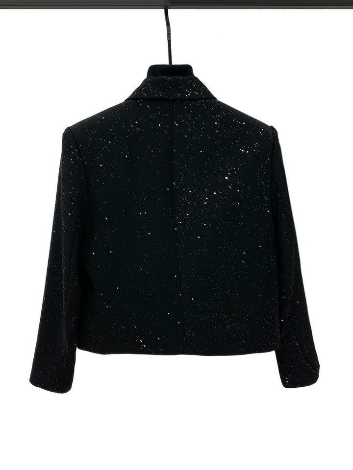 Tassel Chain Starry Pattern Jacket