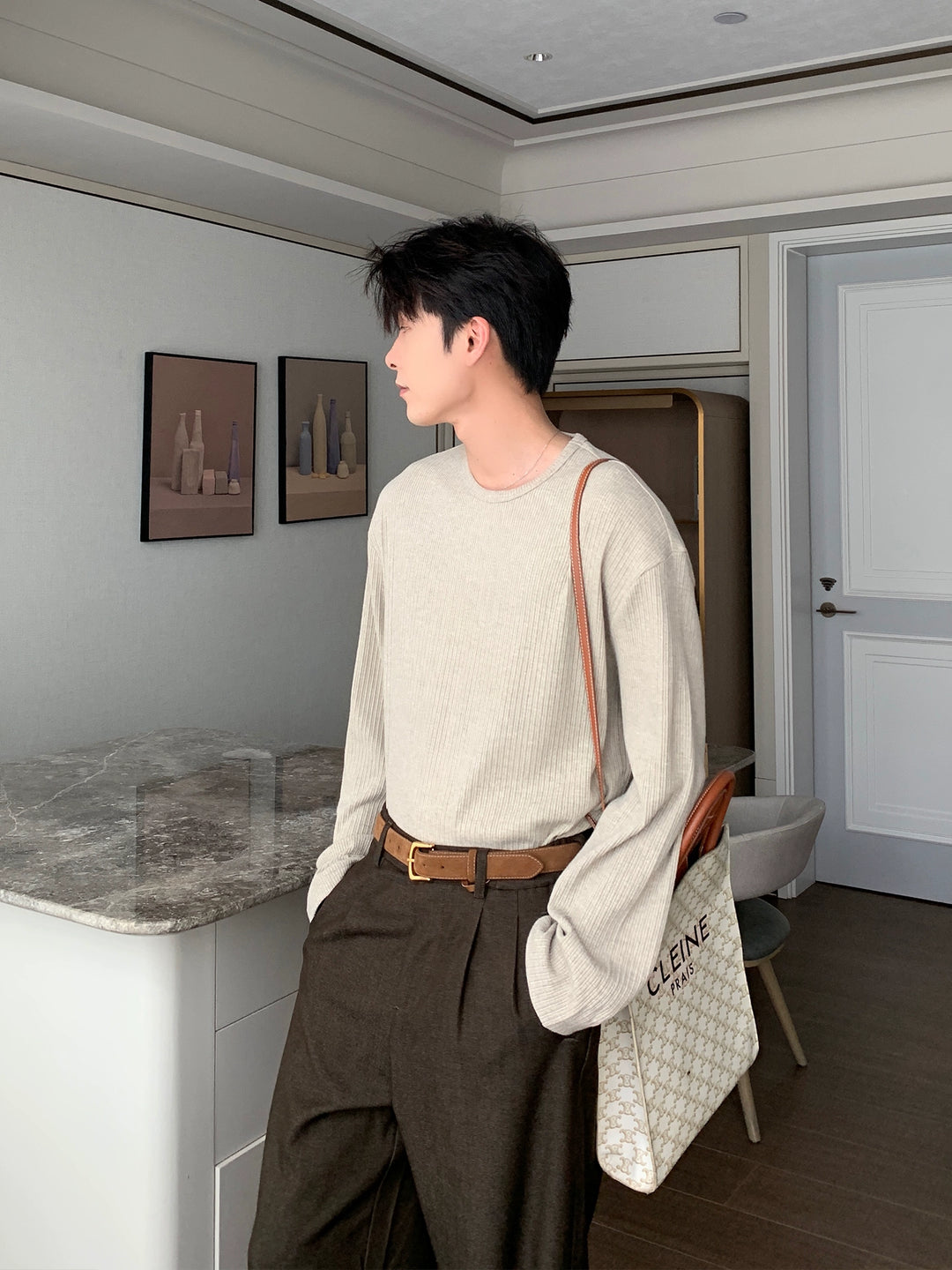 Loose Knit Long Sleeve Pullover