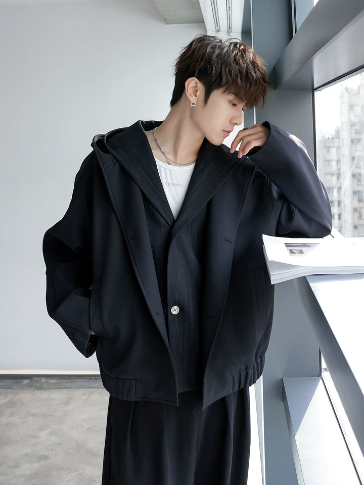 Loose-fit Hooded Jacket