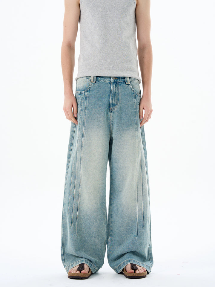 Wide Leg Relaxed Fit Jeans