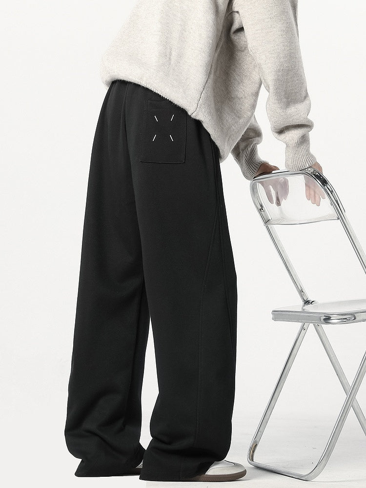 Wide-Leg Casual Sports Pants