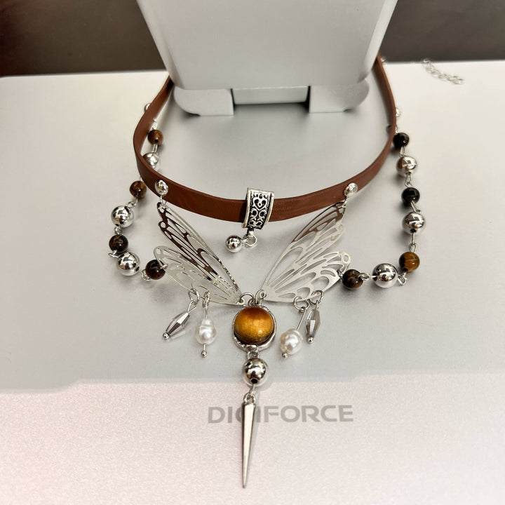 Butterfly Pendant Necklace