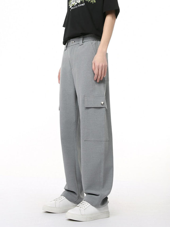 Pantaloni da lavoro con vita elastica e più tasche