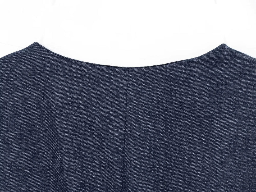 طقم سترة بدون أكمام وشورتات