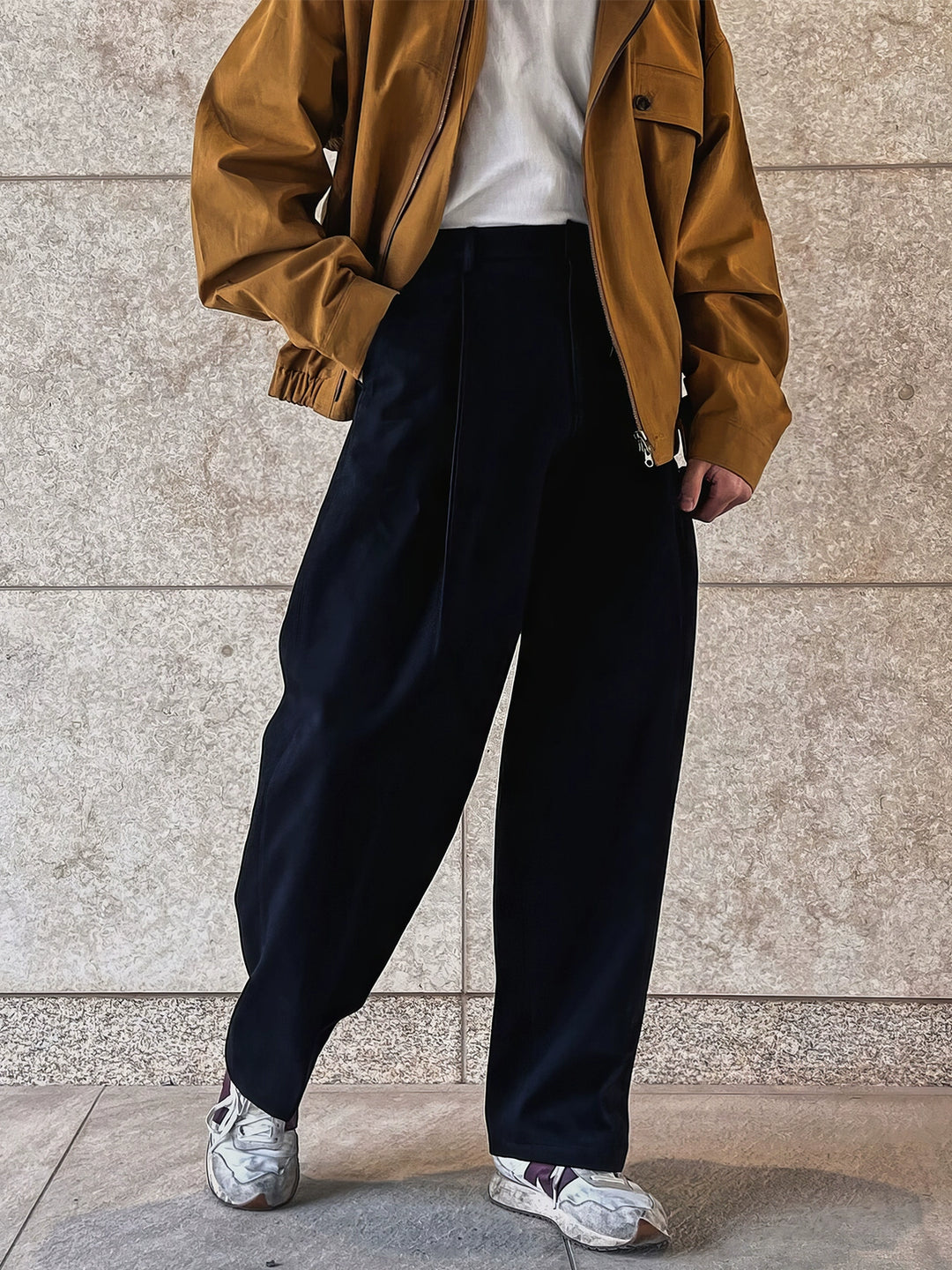 Wide Leg Straight Casual Pants