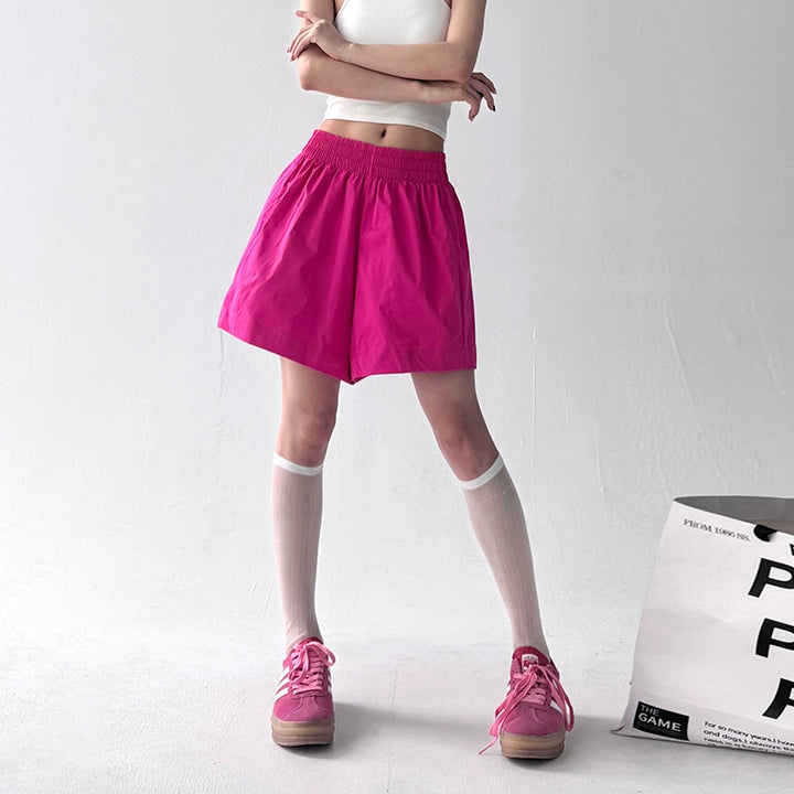 High Waist Loose Quick-Drying Shorts