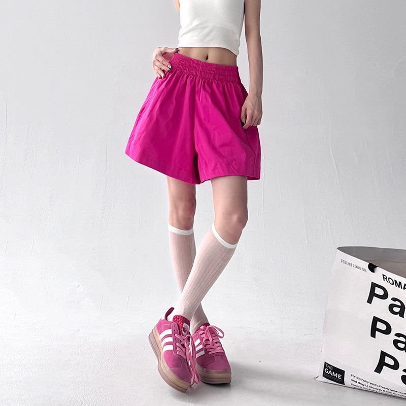 High Waist Loose Quick-Drying Shorts